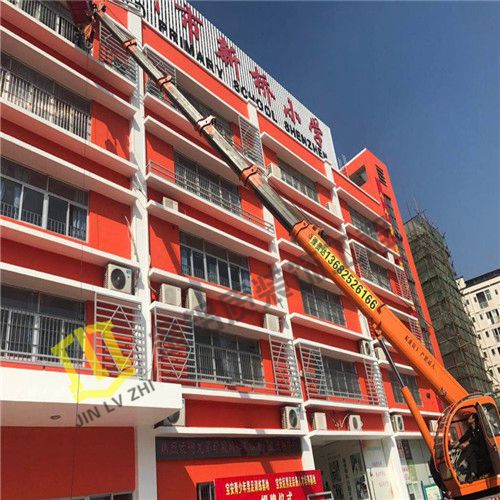 金鋁質鋁單板工程鋁窗花完工交付使用效果好